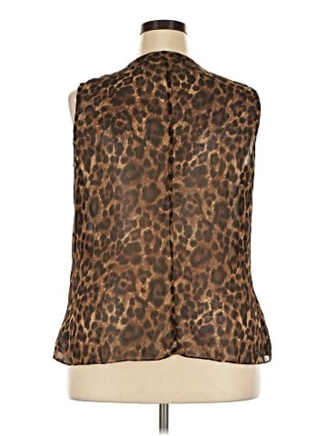MICHAEL Michael Kors Sleeveless Blouse (view 2)