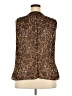 MICHAEL Michael Kors 100% Polyester Brown Sleeveless Blouse Size 2X - photo 2