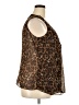MICHAEL Michael Kors 100% Polyester Brown Sleeveless Blouse Size 2X - photo 4