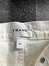 FRAME Graphic Ivory Shorts Size 24 waist - photo 3