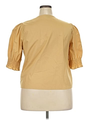 Who What Wear Short Sleeve Blouse (view 2)