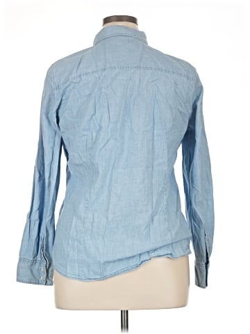 J.Crew Factory Store Long Sleeve Button-Down Shirt (view 2)