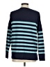 Caslon Stripes Blue Pullover Sweater Size M - photo 2