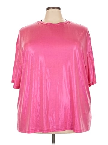 Shein Curve Short Sleeve Top (view 1)
