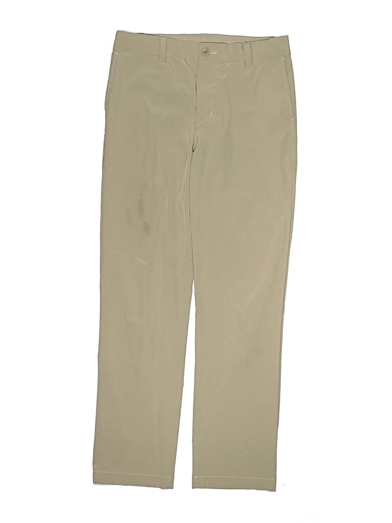 Pre-owned Vineyard Vines Performance Kids' Khaki Pant In Tan