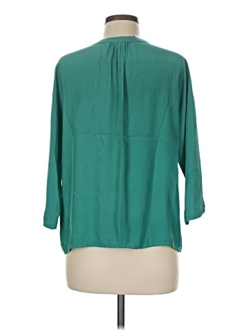 Bellatrix 3/4 Sleeve Silk Top (view 2)