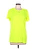 Under Armour 100% Polyester Green Active T-Shirt Size L - photo 1