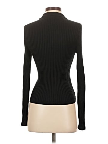 Topshop Long Sleeve Turtleneck (view 2)