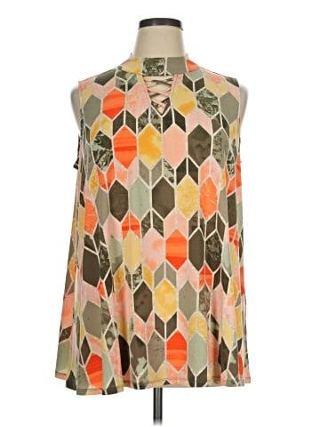 Cato Sleeveless Blouse (view 1)
