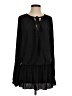 Unbranded 100% Polyester Black Long Sleeve Blouse Size XS (estimated) - photo 1
