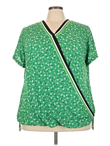 C established 1946 Short Sleeve Blouse (view 1)