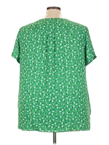 C established 1946 Short Sleeve Blouse (view 2)