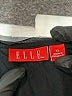 Elle 100% Polyester Black Short Sleeve Top Size XL - photo 7