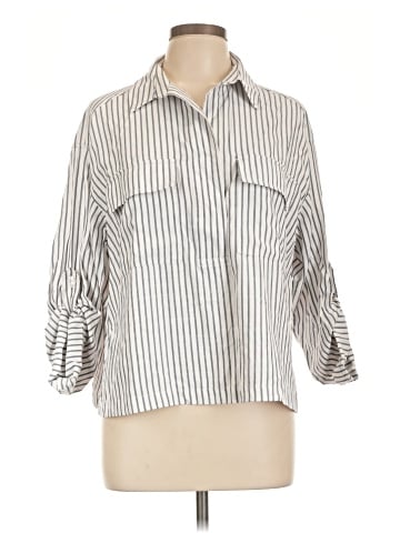 Max Studio 3/4 Sleeve Blouse (view 1)