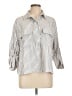 Max Studio Stripes Ivory 3/4 Sleeve Blouse Size L - photo 1