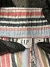Gap Stripes Ivory Shorts Size M - photo 3