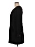 Aqua Solid Black Casual Dress Size M - photo 5