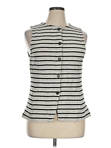Ann Taylor LOFT Sleeveless Button-Down Shirt (view 1)