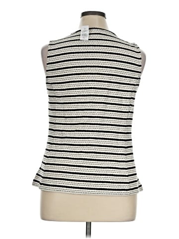 Ann Taylor LOFT Sleeveless Button-Down Shirt (view 2)