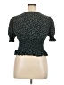 Shein 100% Polyester Black Short Sleeve Top Size 0X - photo 2