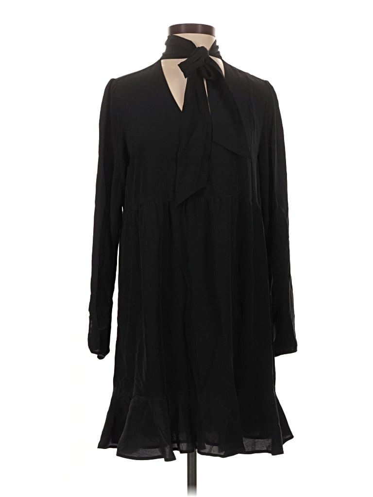 Pre-owned Wilfred Casual Dress In Black