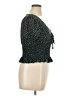 Shein 100% Polyester Black Short Sleeve Top Size 0X - photo 4