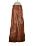 Free People 100% Polyester Brown Casual Pants Size 0 - photo 1
