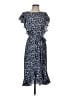 Max Studio Blue Casual Dress Size S - photo 1
