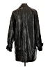 Shein 100% Polyurethane Black Trenchcoat Size L - photo 2