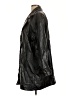 Shein 100% Polyurethane Black Trenchcoat Size L - photo 5