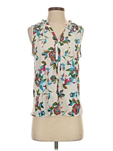 Market and Spruce Sleeveless Button-Down Shirt (view 1)