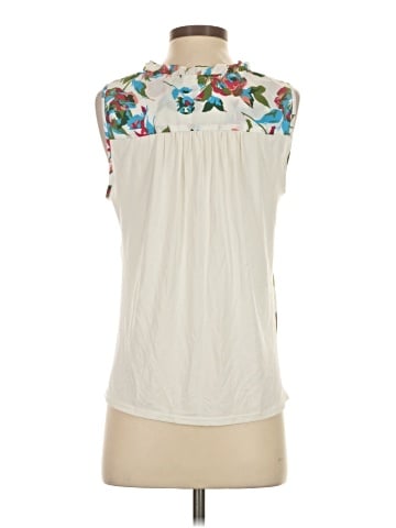 Market and Spruce Sleeveless Button-Down Shirt (view 2)