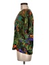 Nicola 100% Polyester Tropical Green Short Sleeve Blouse Size M - photo 5