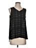 Apt. 9 100% Polyester Black Sleeveless Blouse Size S - photo 1