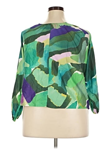 Unbranded 3/4 Sleeve Blouse (view 2)