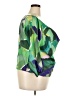 Unbranded 100% Polyester Green 3/4 Sleeve Blouse Size XXL - photo 4