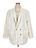 Old Navy Stripes Ivory Blazer Size 2X - photo 1