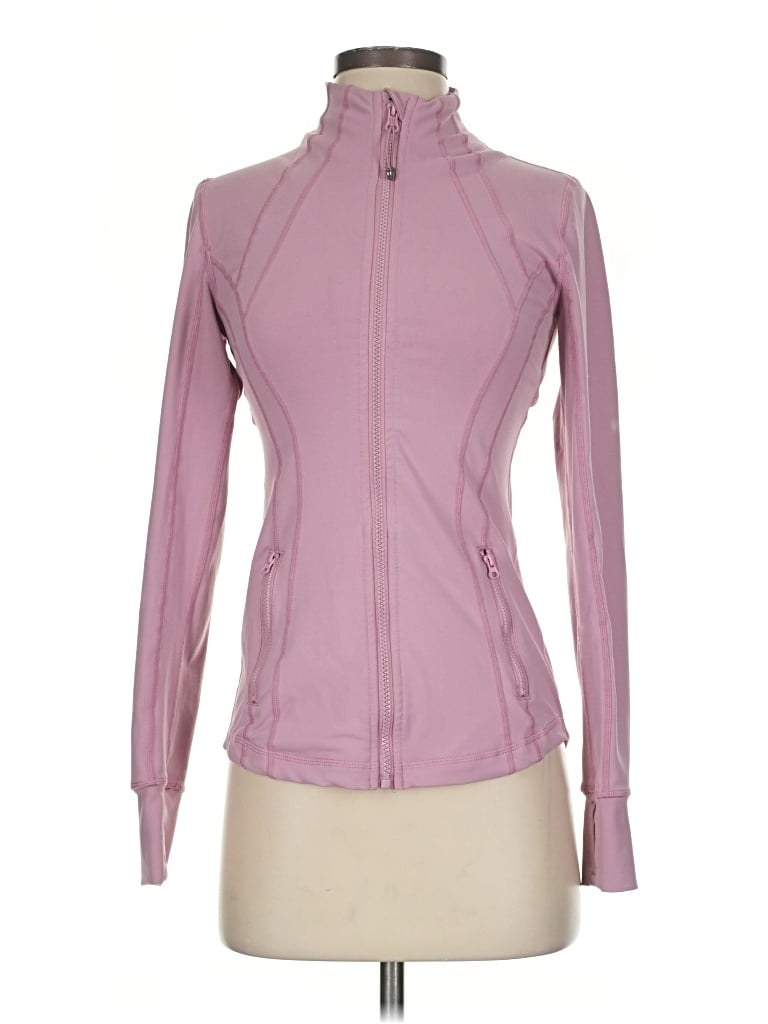 Pre-owned 90 Degree By Reflex Track Jacket In Pink