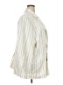 Old Navy Stripes Ivory Blazer Size 2X - photo 4