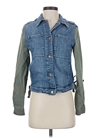 Pilcro and the Letterpress Denim Vest (view 1)