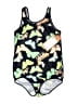 Assorted Brands Graphic Black One Piece Swimsuit Size 14 - photo 1