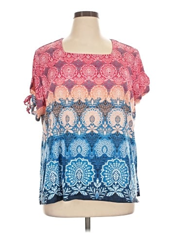 Allison Daley Short Sleeve Blouse (view 1)