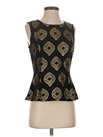 Kaari Blue Sleeveless Blouse (view 1)