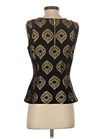 Kaari Blue Sleeveless Blouse (view 2)