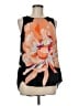 Daniel Rainn 100% Polyester Orange Sleeveless Blouse Size M - photo 1