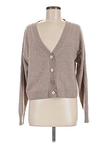 Aqua Cashmere Cardigan (view 1)
