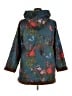 Unbranded 100% Polyester Floral Teal Coat Size 2X - photo 2