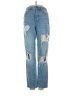 BDG Hearts Blue Jeans Size 24 waist - photo 1