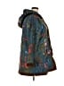 Unbranded 100% Polyester Floral Teal Coat Size 2X - photo 4
