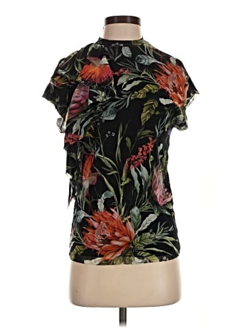 FUZZI Short Sleeve Blouse (view 1)